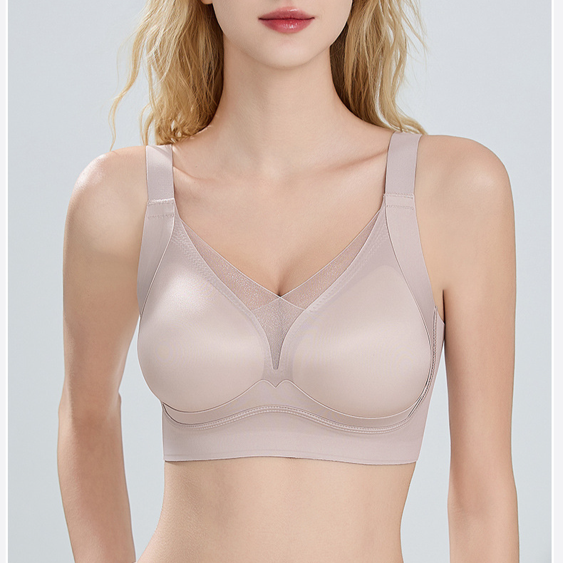 Sujetador ligero anti-caída, realza y recoge el busto lateral