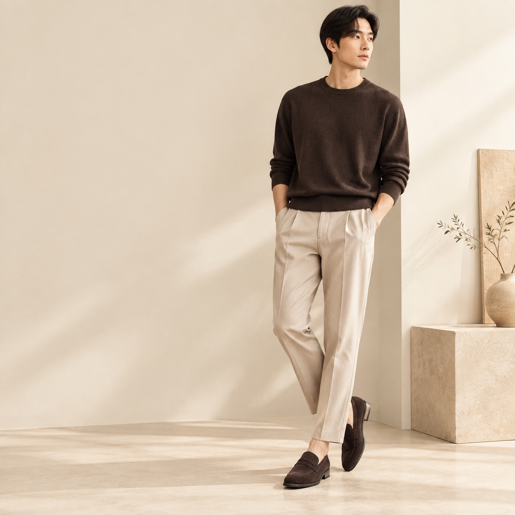 남성 로퍼 캐주얼 신발 슬립온 한류 스타일