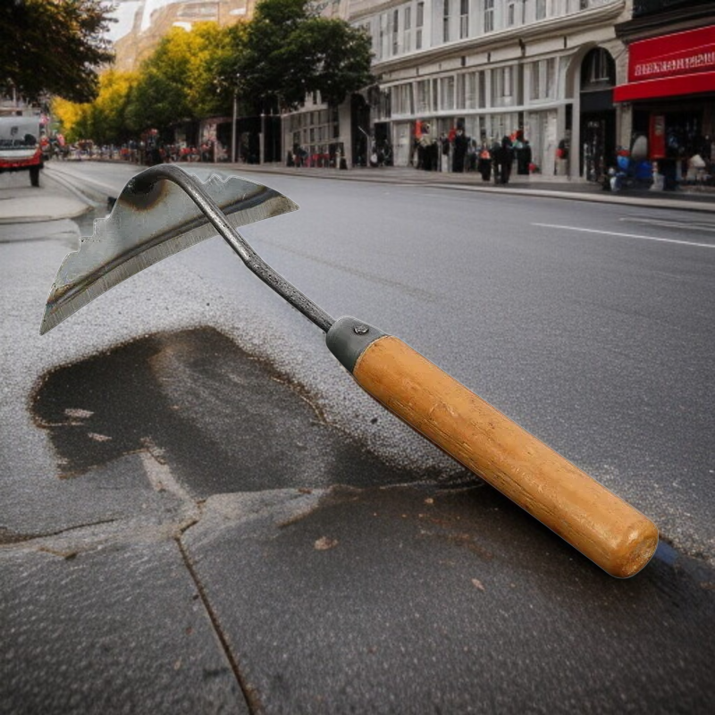 나무 무늬가있는 작은 괭이