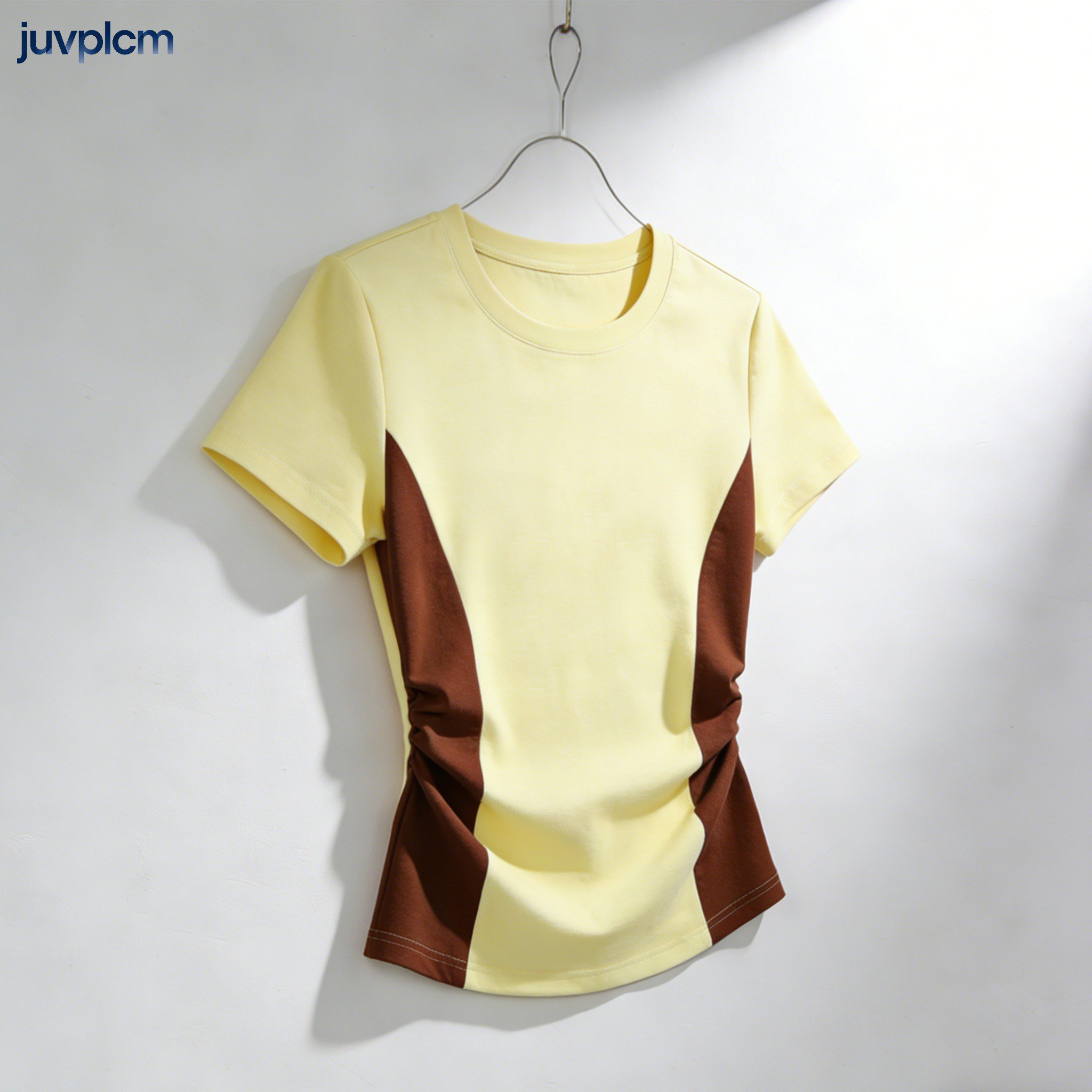 여성용 순면 반팔 셔츠