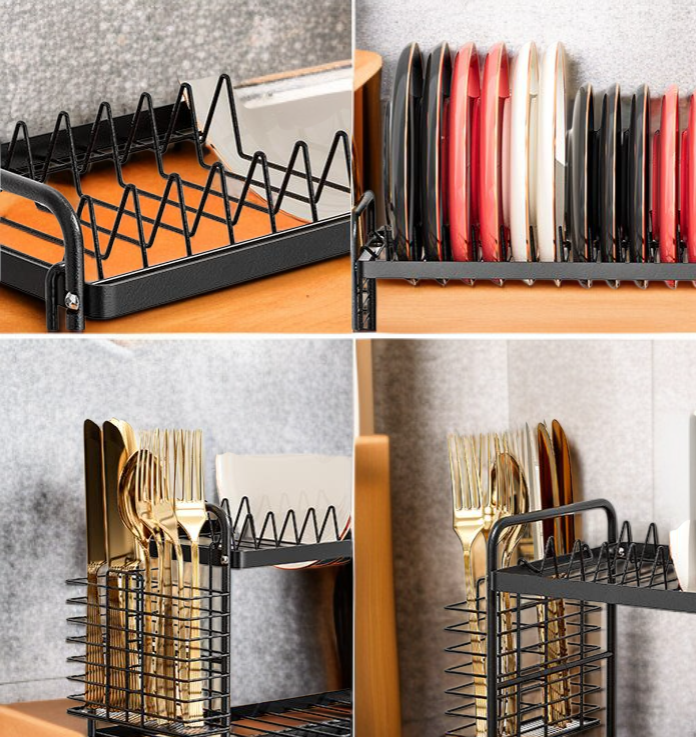 ชั้นวางของในครัวสำหรับจัดระเบียบเครื่องปรุง