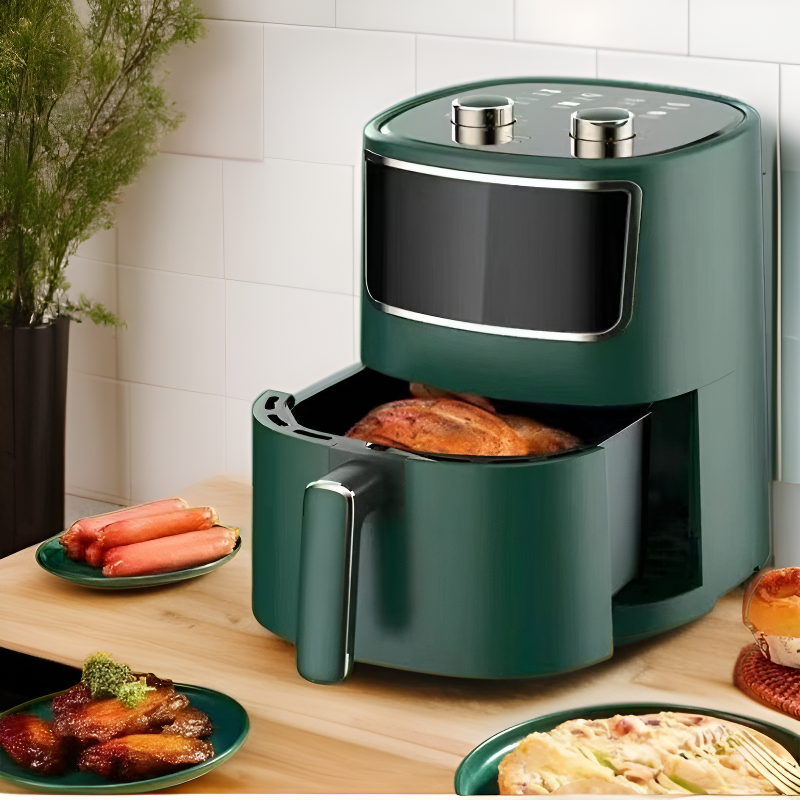 Intelligenter, vollautomatischer Elektro-Ofen mit integrierter Heißluftfritteuse