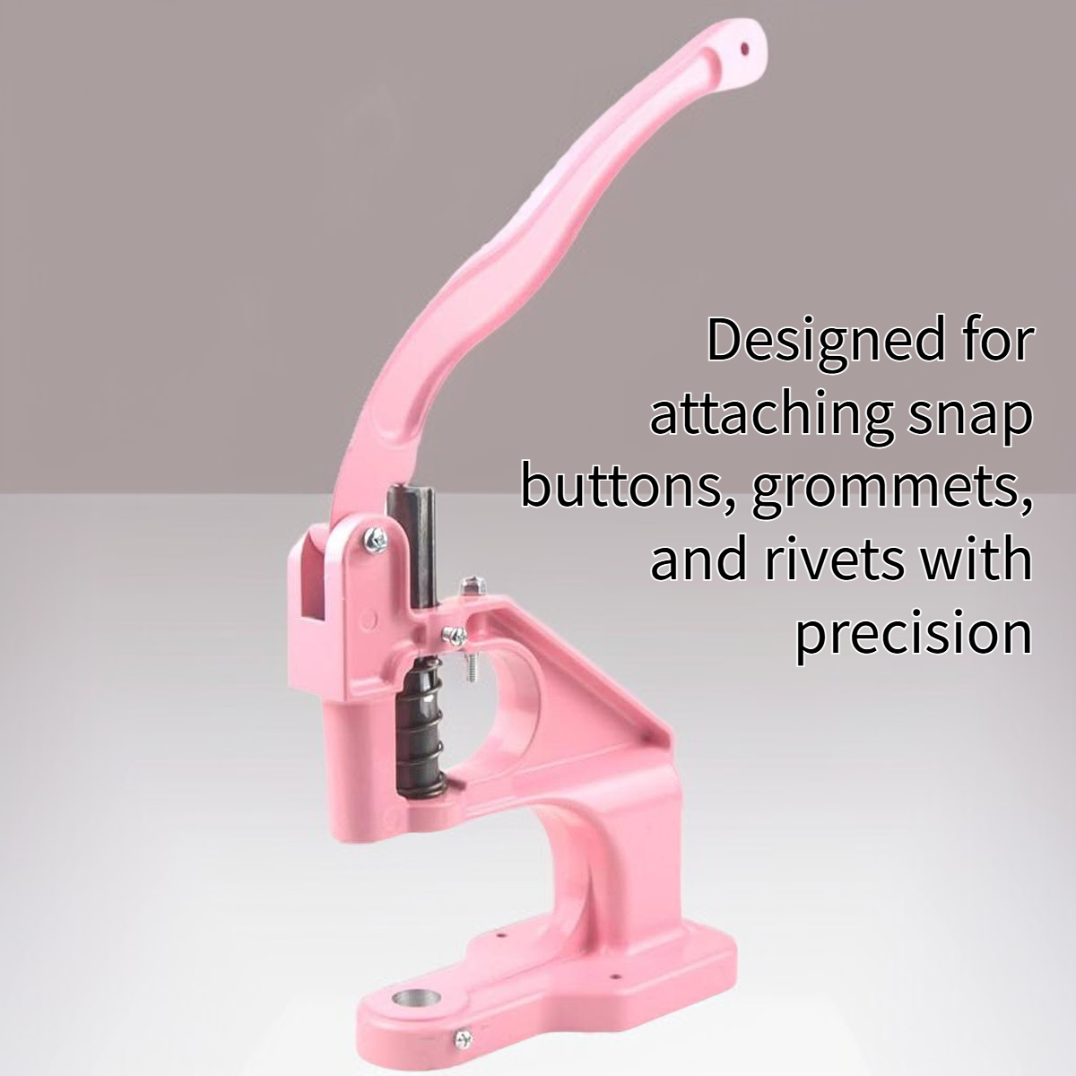 Snap button hand press machine