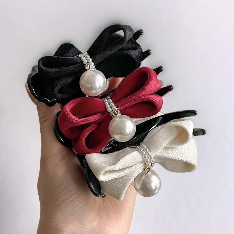 Pinza para el pelo con cola de caballo alta