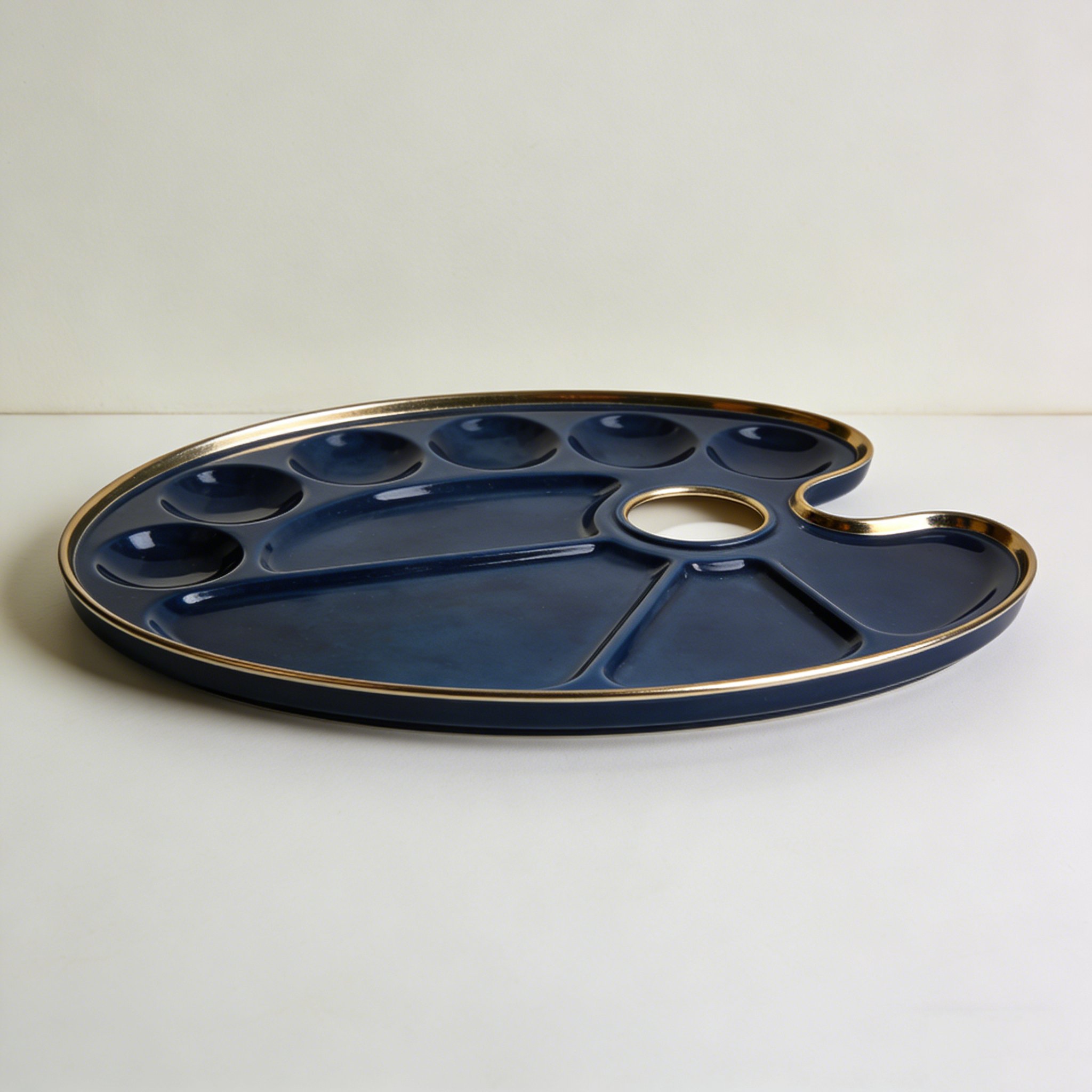 絵画用陶磁パレット 3個セット