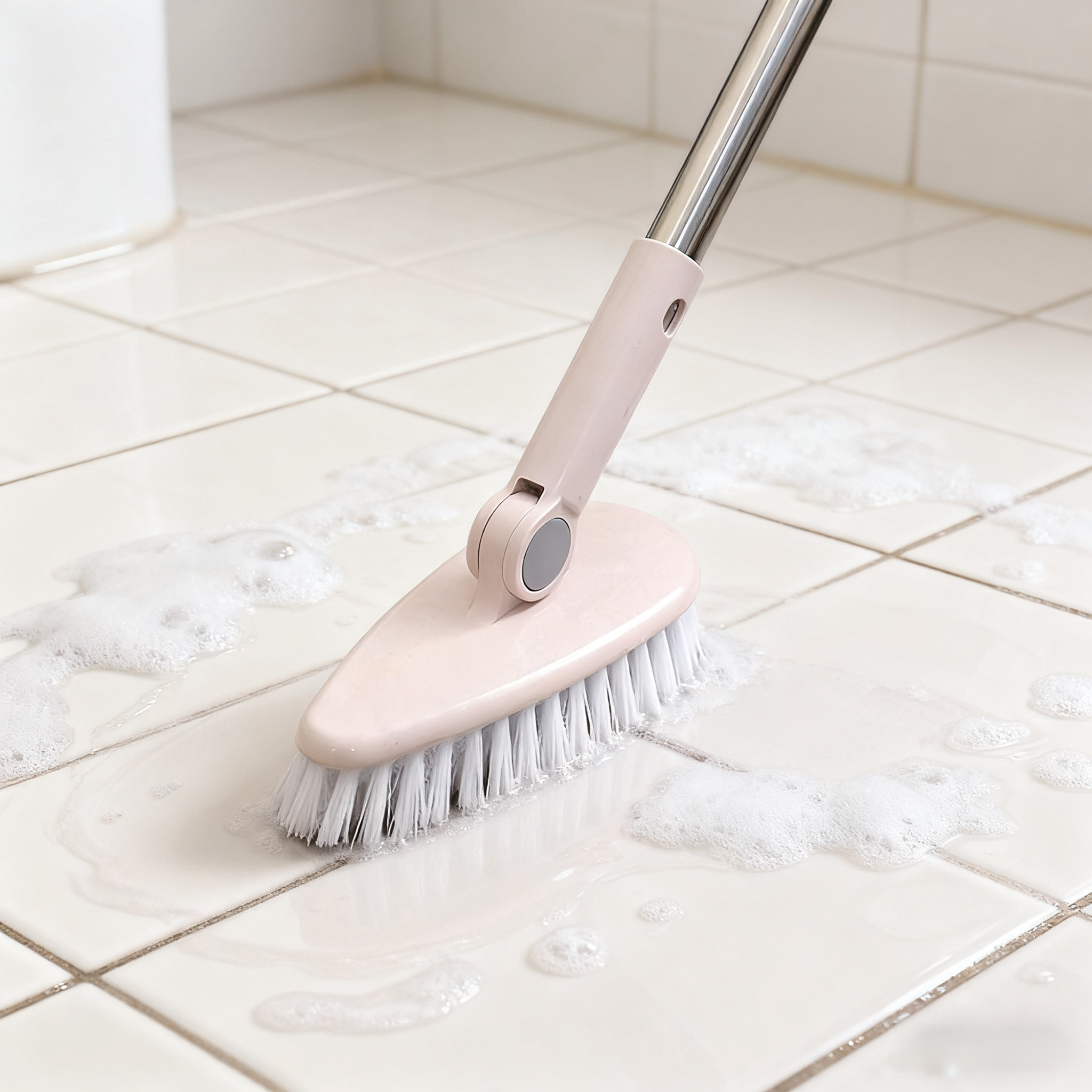 다기능 강모 바닥 브러쉬 욕실 청소 브러쉬