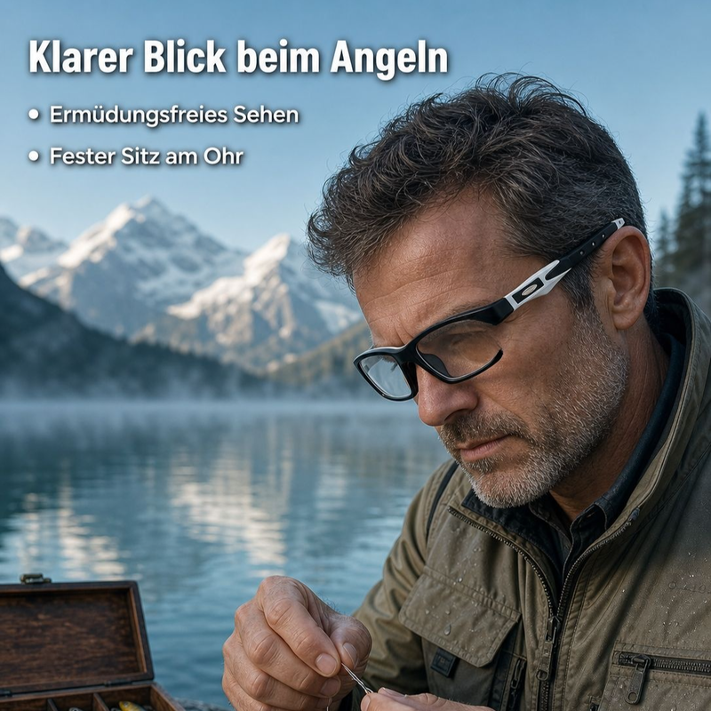 Selbsttönende Fahrradbrille