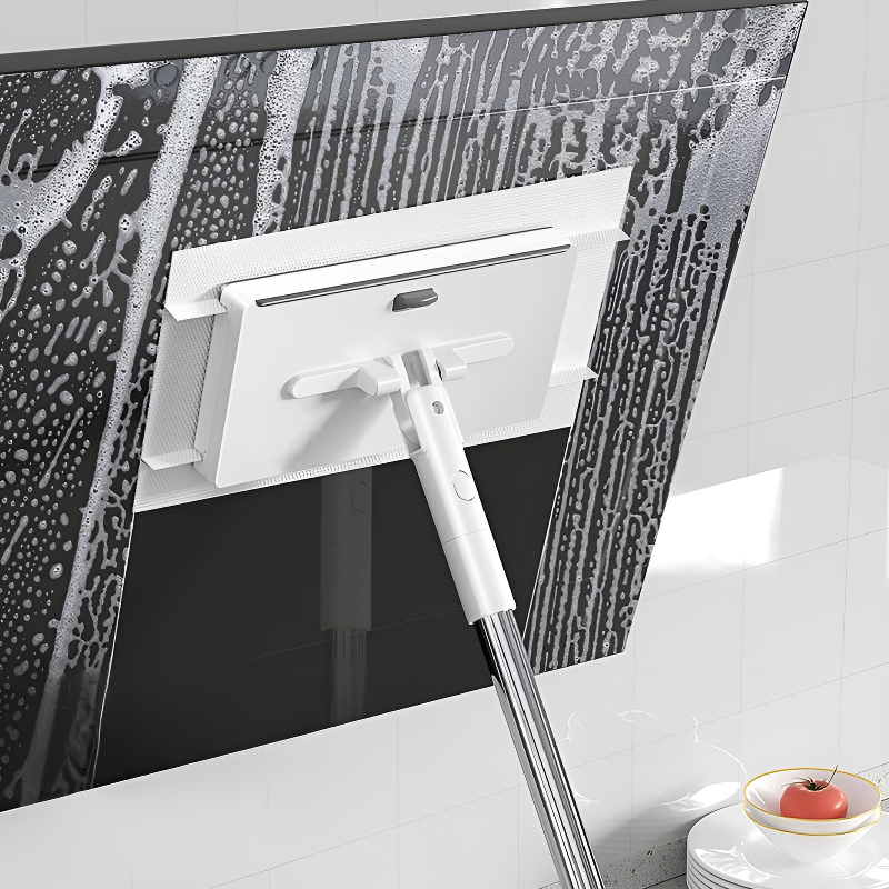 ไม้ถูพื้นแบบหนีบผ้าอัตโนมัติ สำหรับผ้าขนหนูหน้า ใช้ในบ้าน