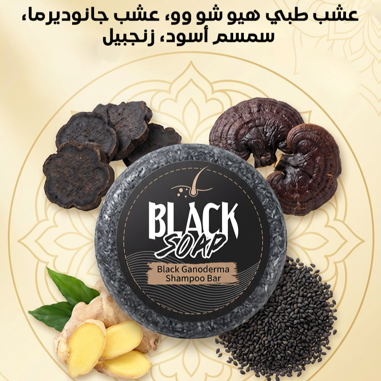 صابون ضبغ شعر غني بمستخلصات  أعشاب طبيعية