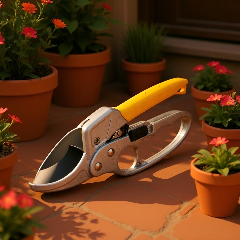 Multifunkční zahradnické nůžky z nerezové oceli na silné větve