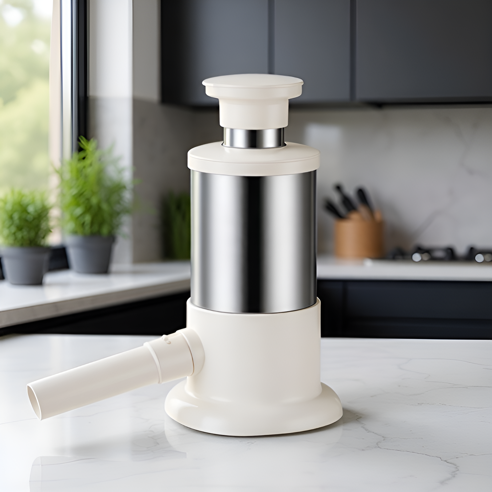 家用按壓不鏽鋼灌香腸機