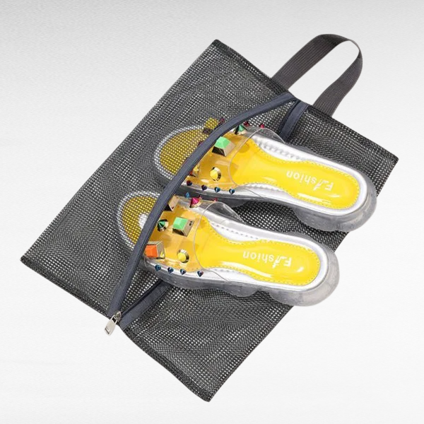 Portable Mesh Cosmetic Storage Basket