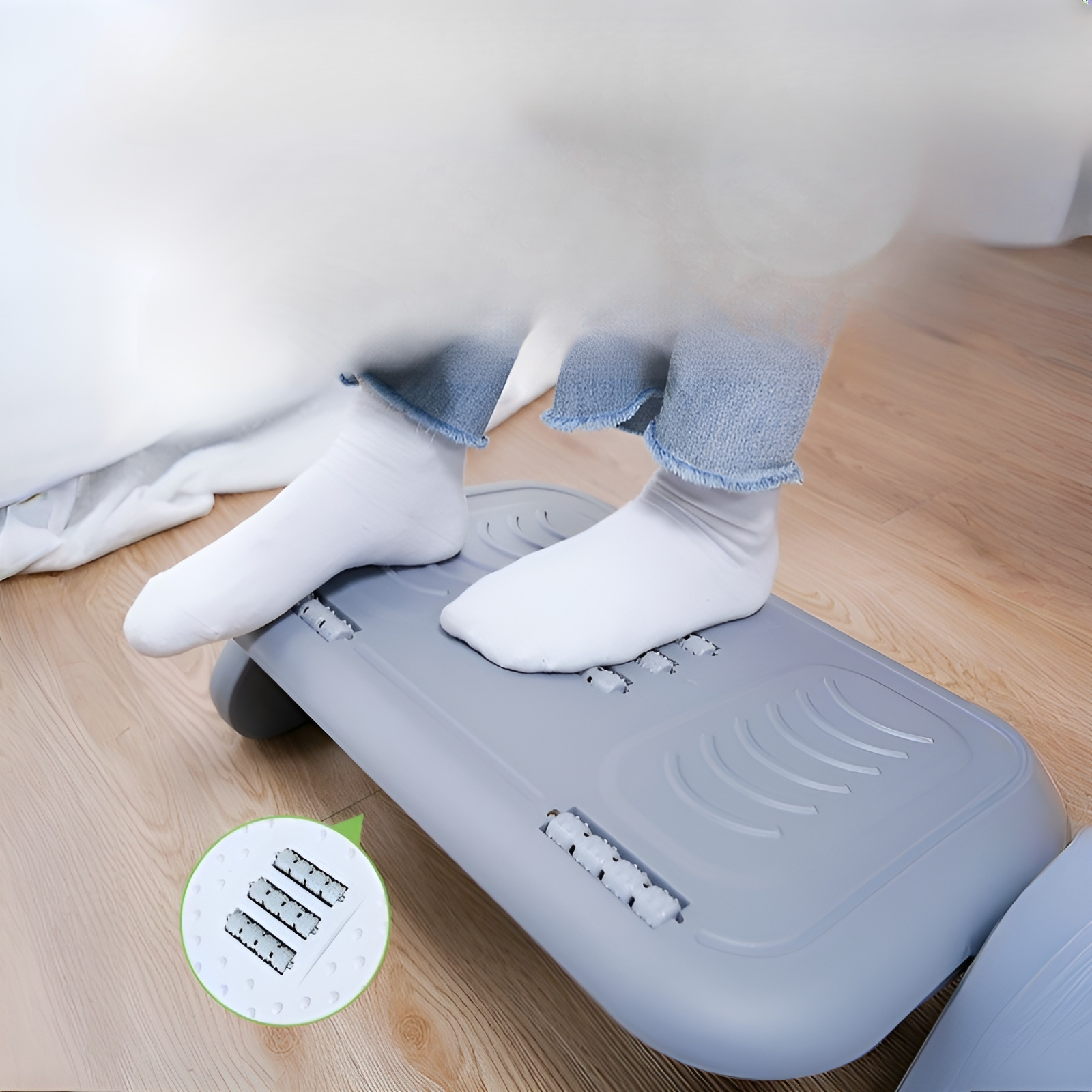 可調式腳踏按摩凳