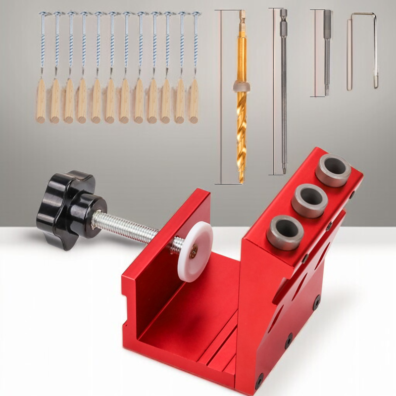 HolzbearbeitungsschrankBohrwerkzeug Lochöffner Lochpositionierer Holzbrett SchräglochGarderobenBohrw