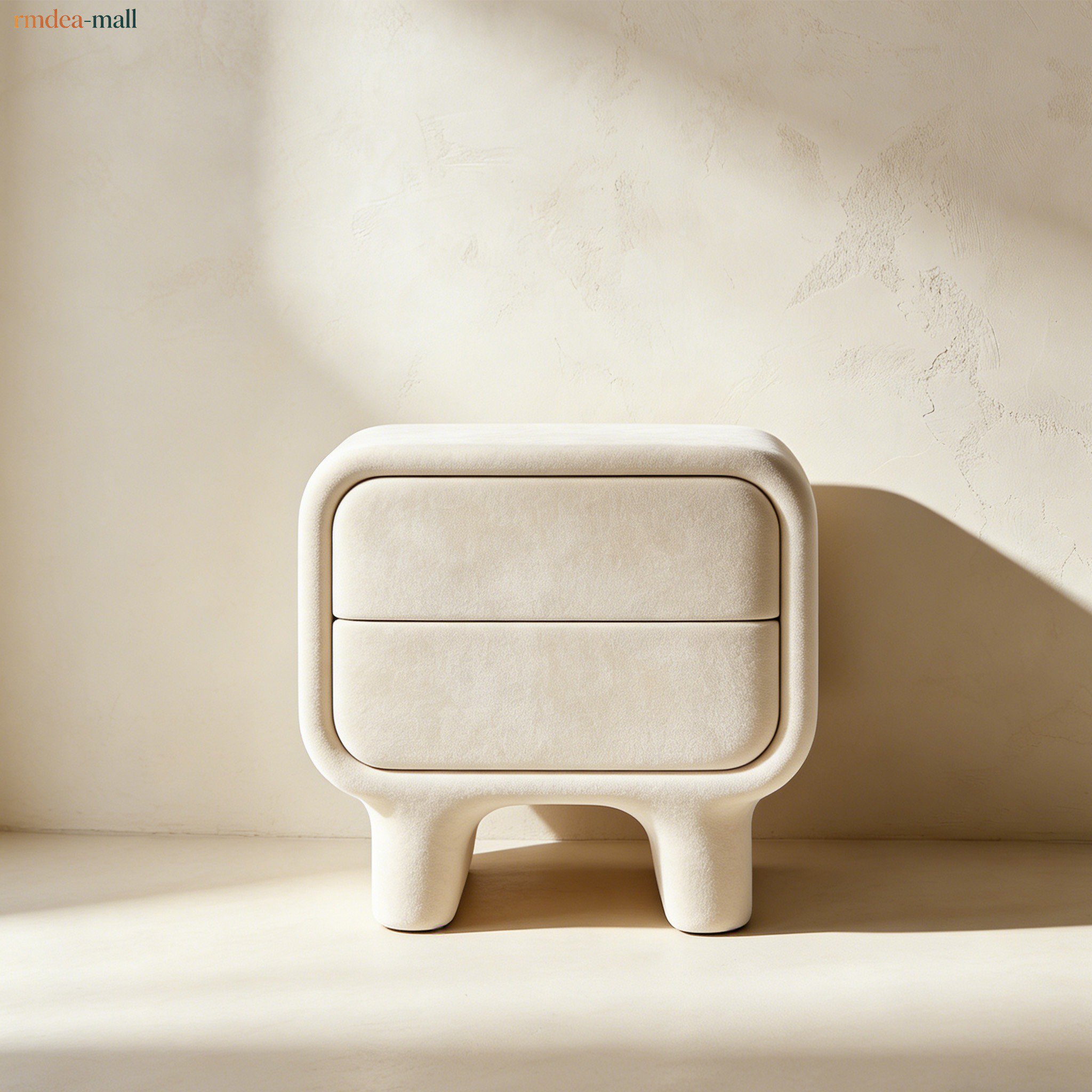 Modern bedside table with drawer for bedroom