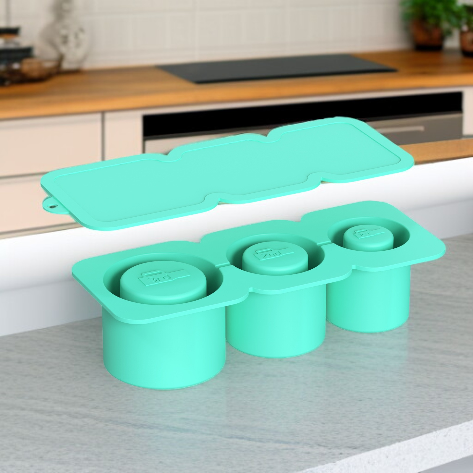 다양한 크기의 얼음틀 세트