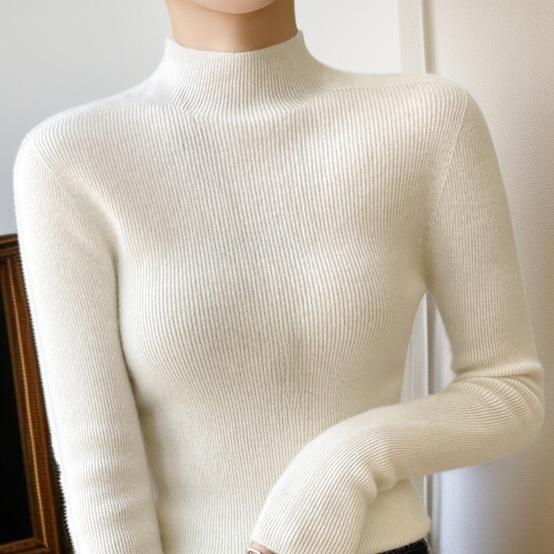 ハイネックセーター