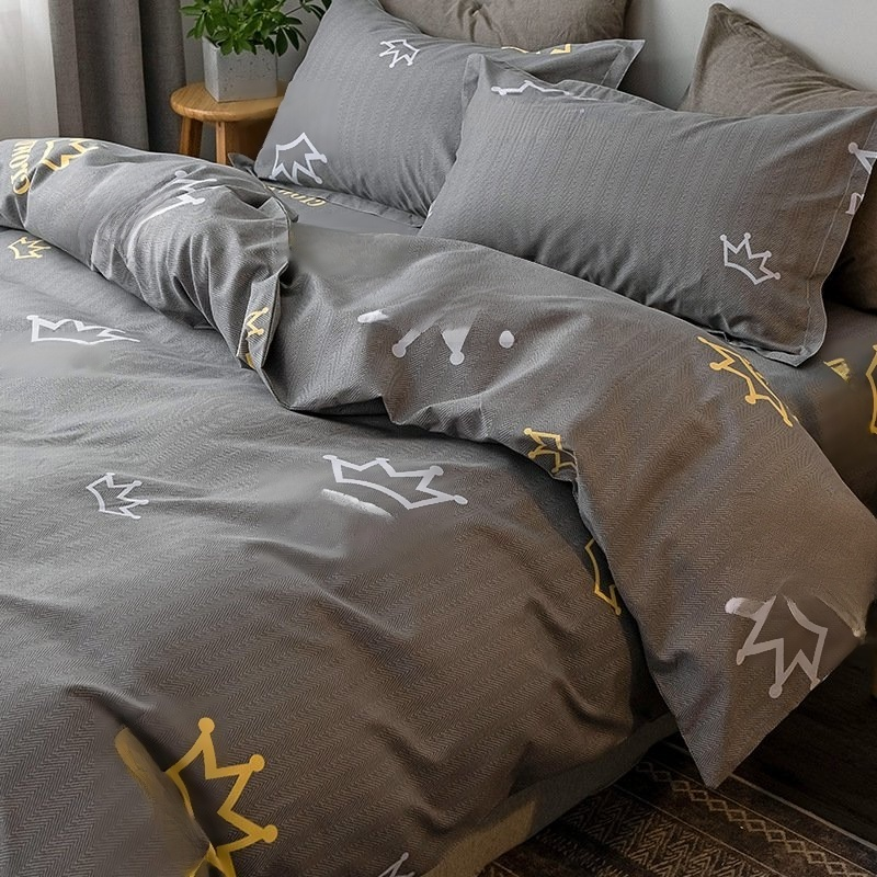 Funda de edredón individual de algodón