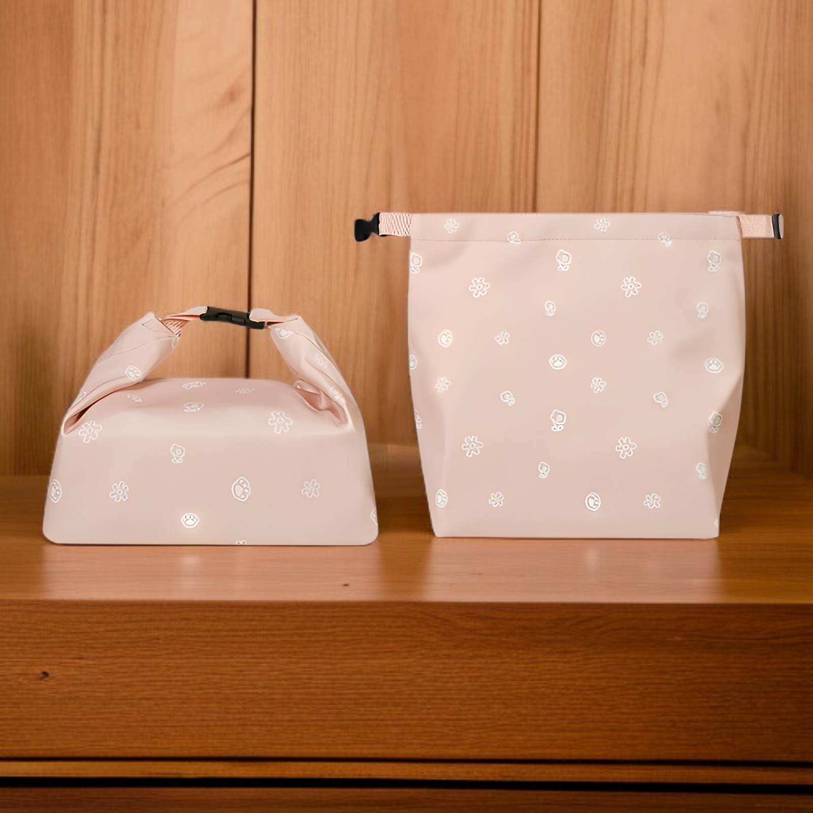 Przenośny pojemnik na lunch z zatrzaskiem