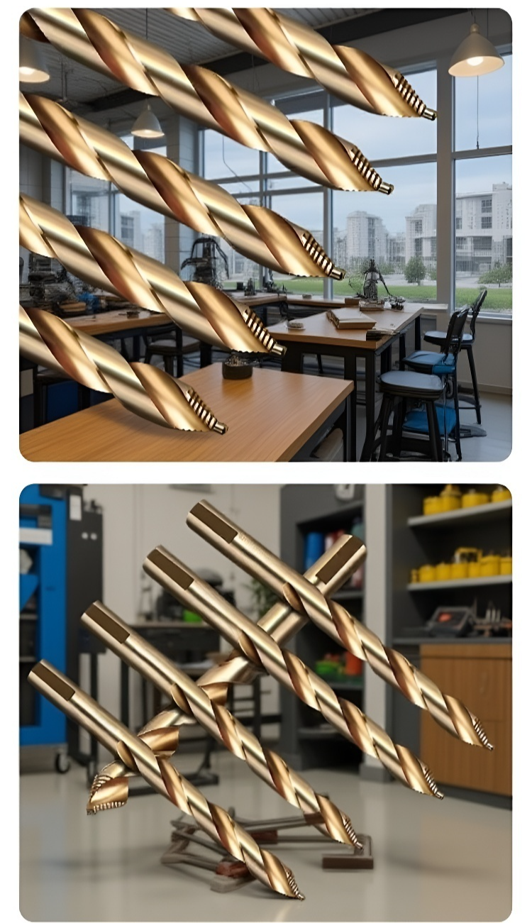 공작 작업에 적합한 코발트 드릴