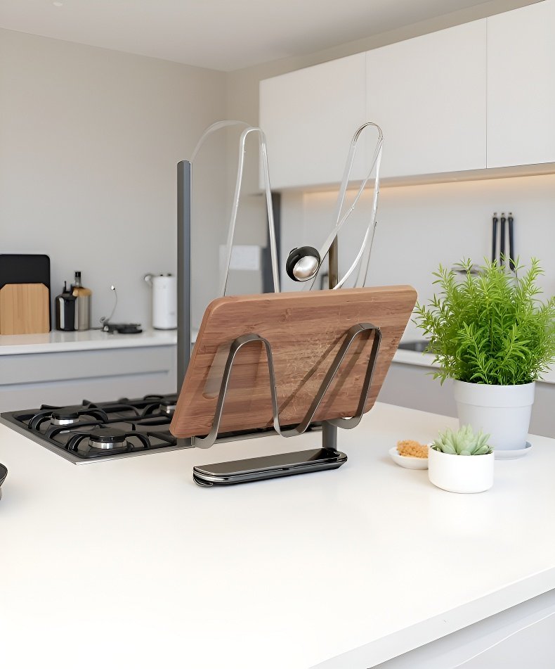 منظم غطاء وعاء للمطبخ العصري