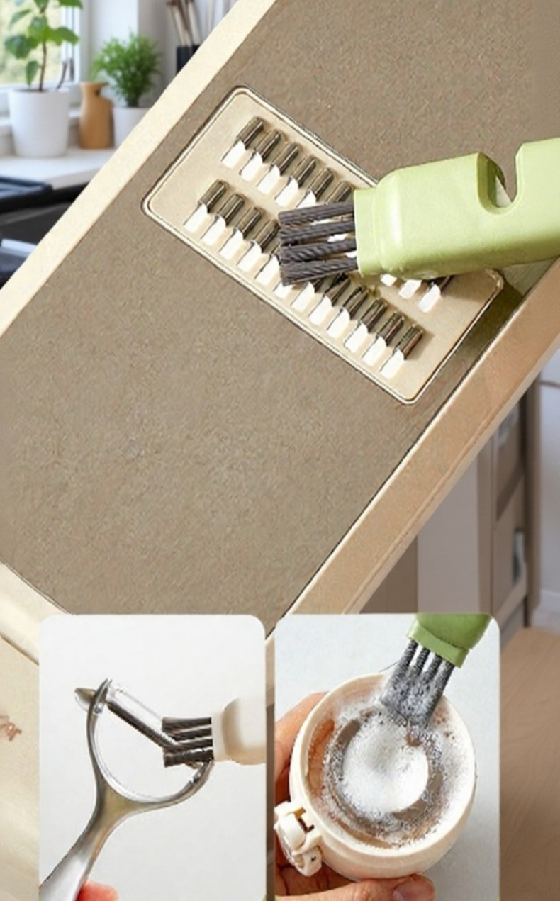 Szczotka do noży kuchennych z ergonomicznym uchwytem