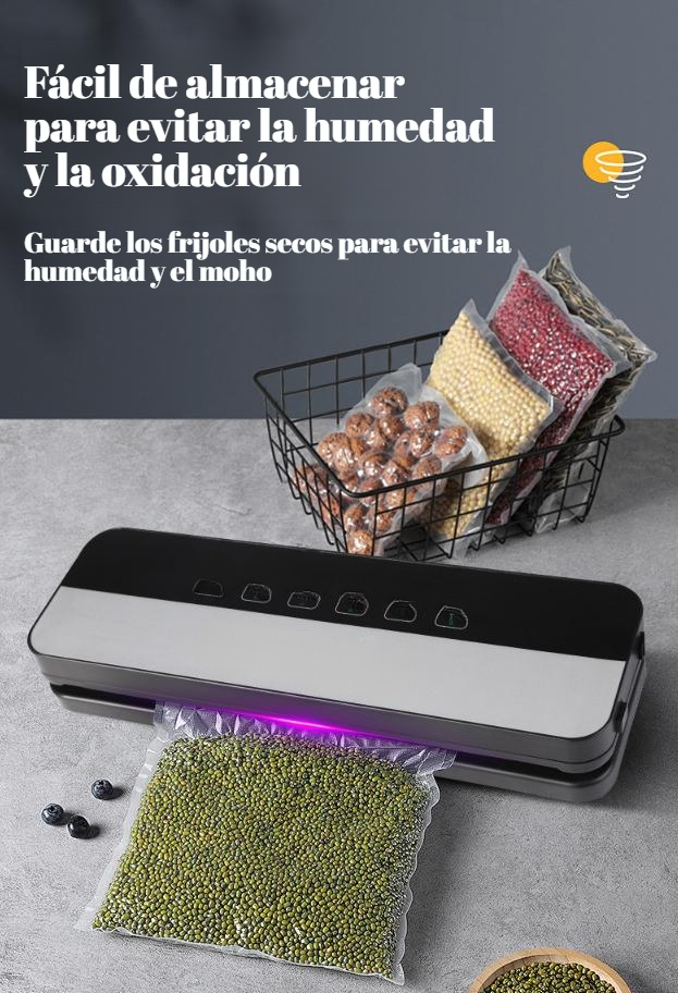 Ejemplo de sellado de alimentos secos con la máquina JMY