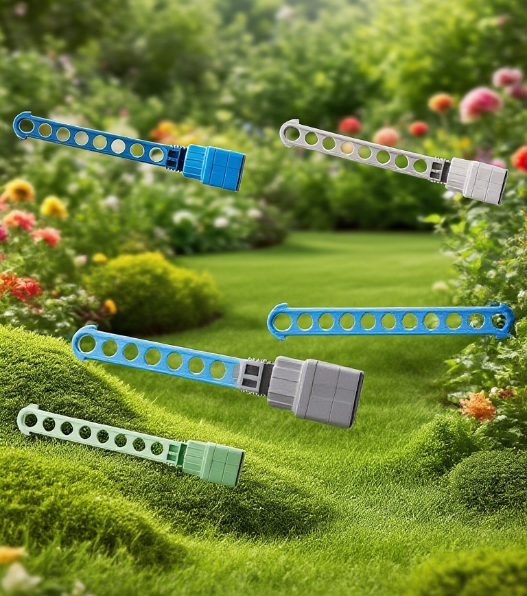 可懸掛窗戶8連孔晾衣架安裝示意圖