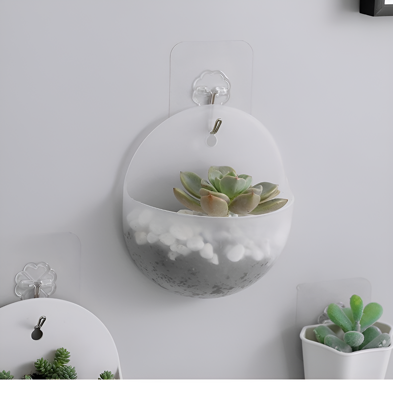 水耕グリーンラディッシュ壁掛けフラワーベース