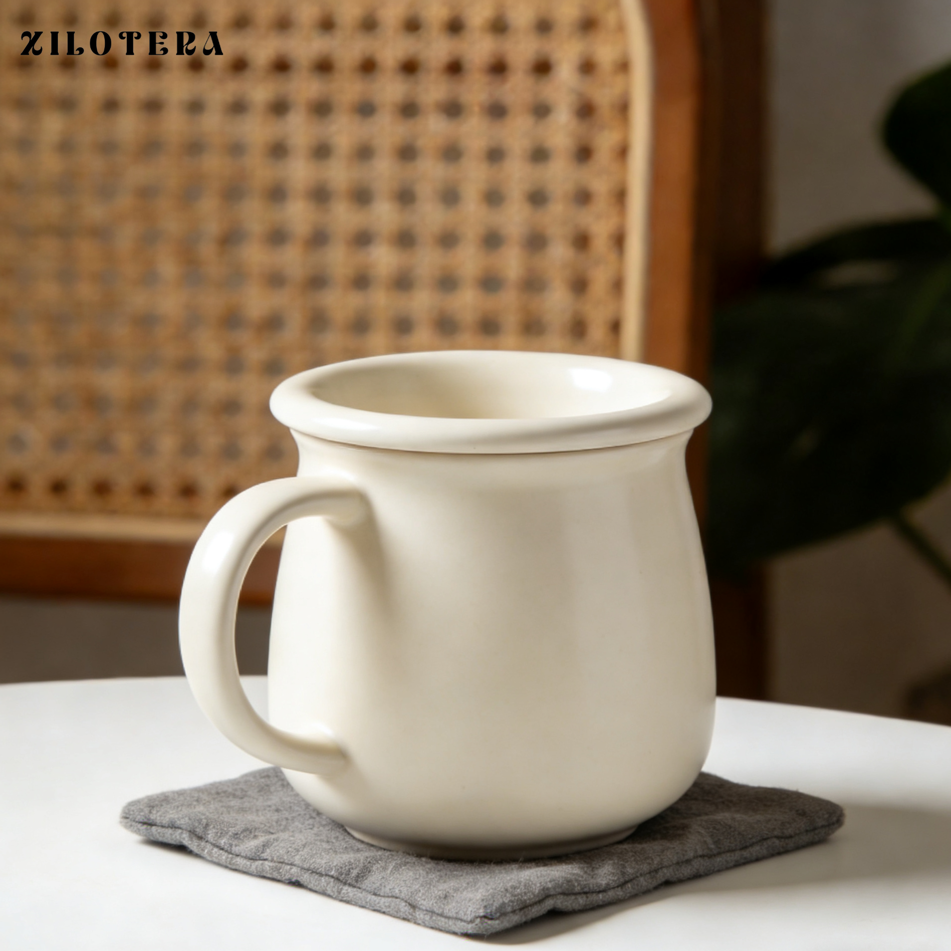 陶器マグカップ（3個）