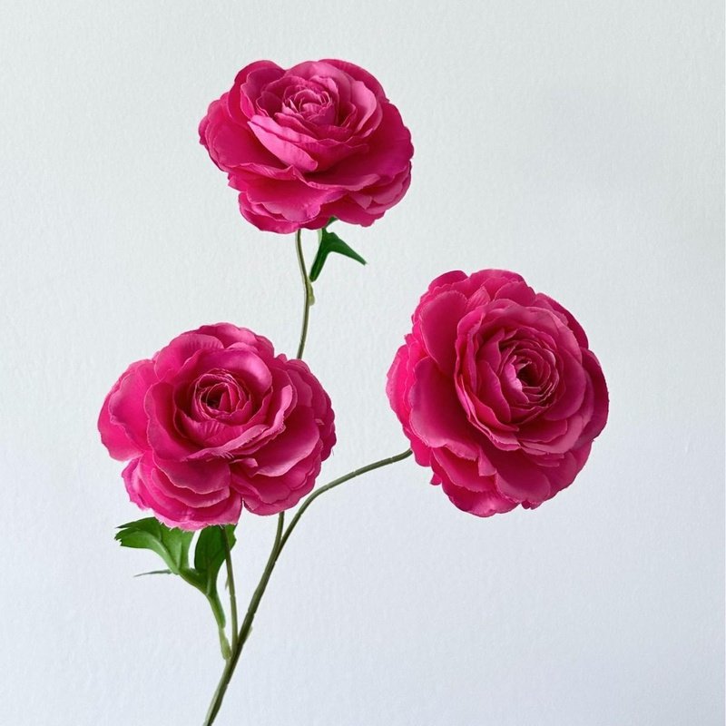 ウェディング用ローズピンク造花 ミニフラワーデコレーション