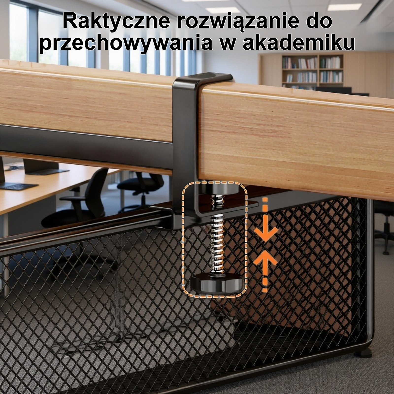 Rozwiązanie do przechowywania w akademiku
