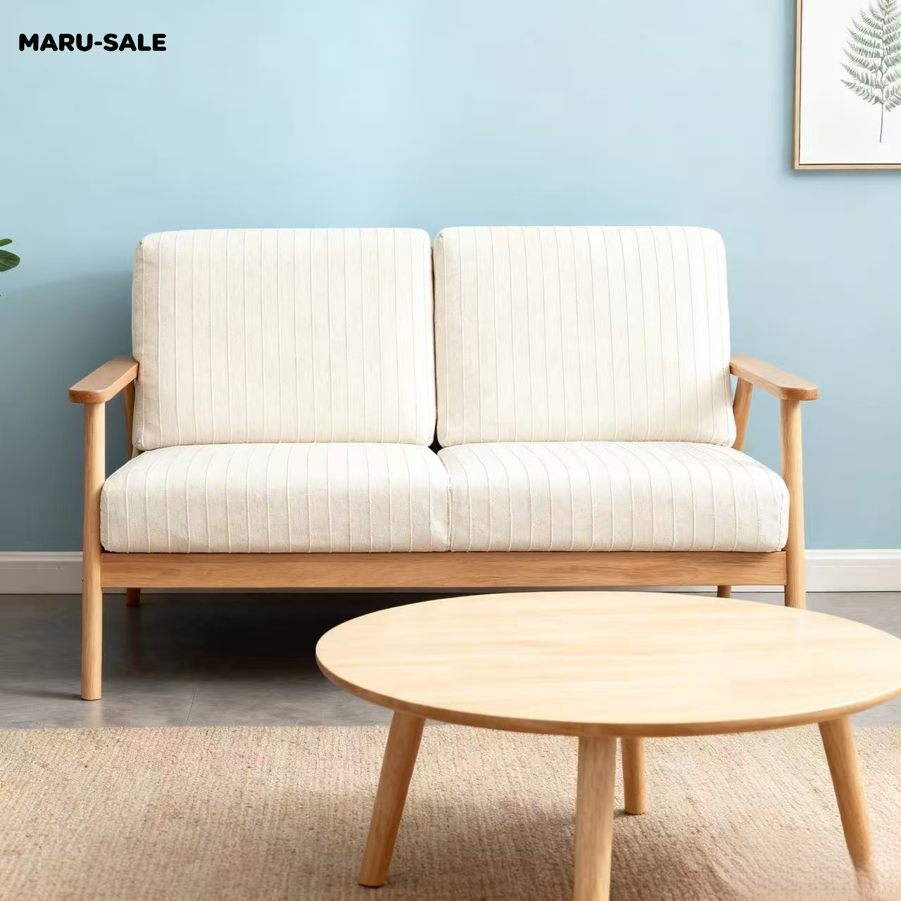 โซฟาสีขาวนั่งสบาย เหมาะกับทุกสไตล์บ้าน