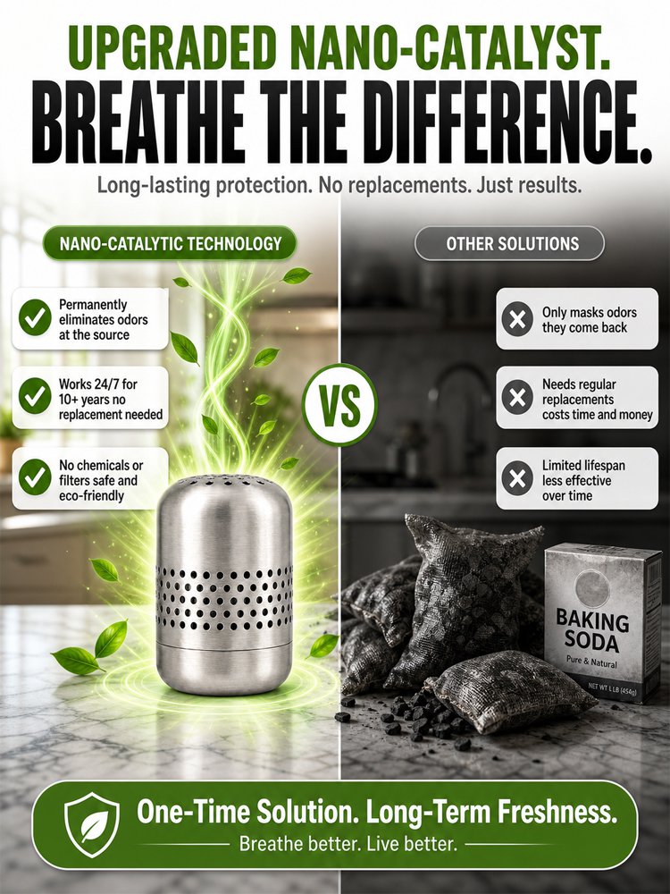 [Effect lasts for 10 years] Refrigerator deodorizer