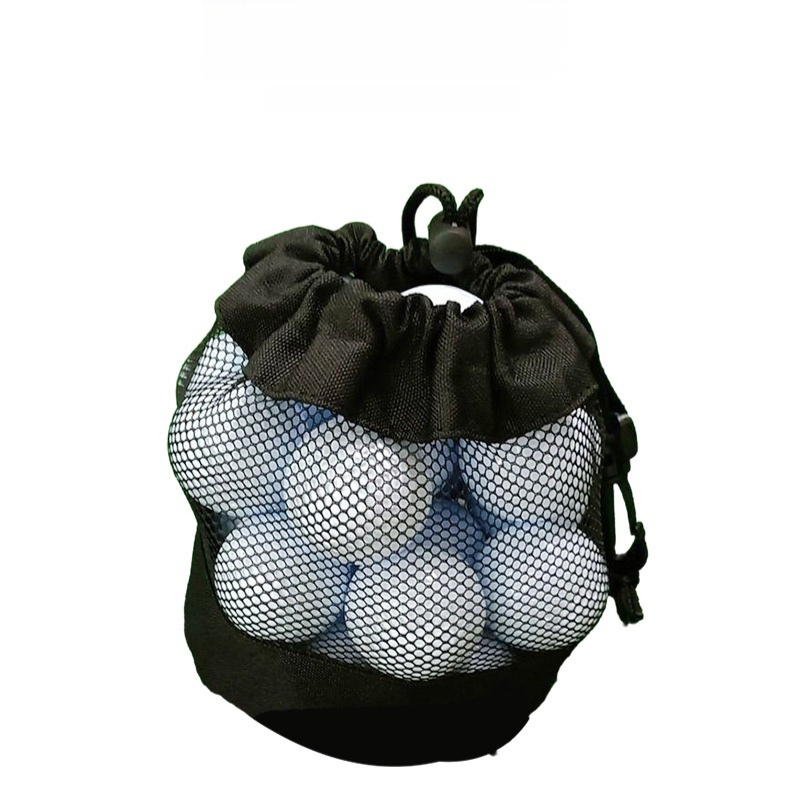 Single-Sided Mesh Drawstring Bag