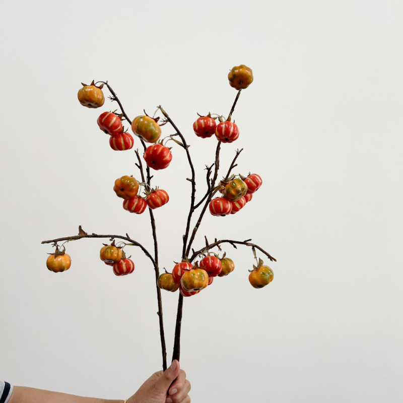 Citrouille aux fruits simulés