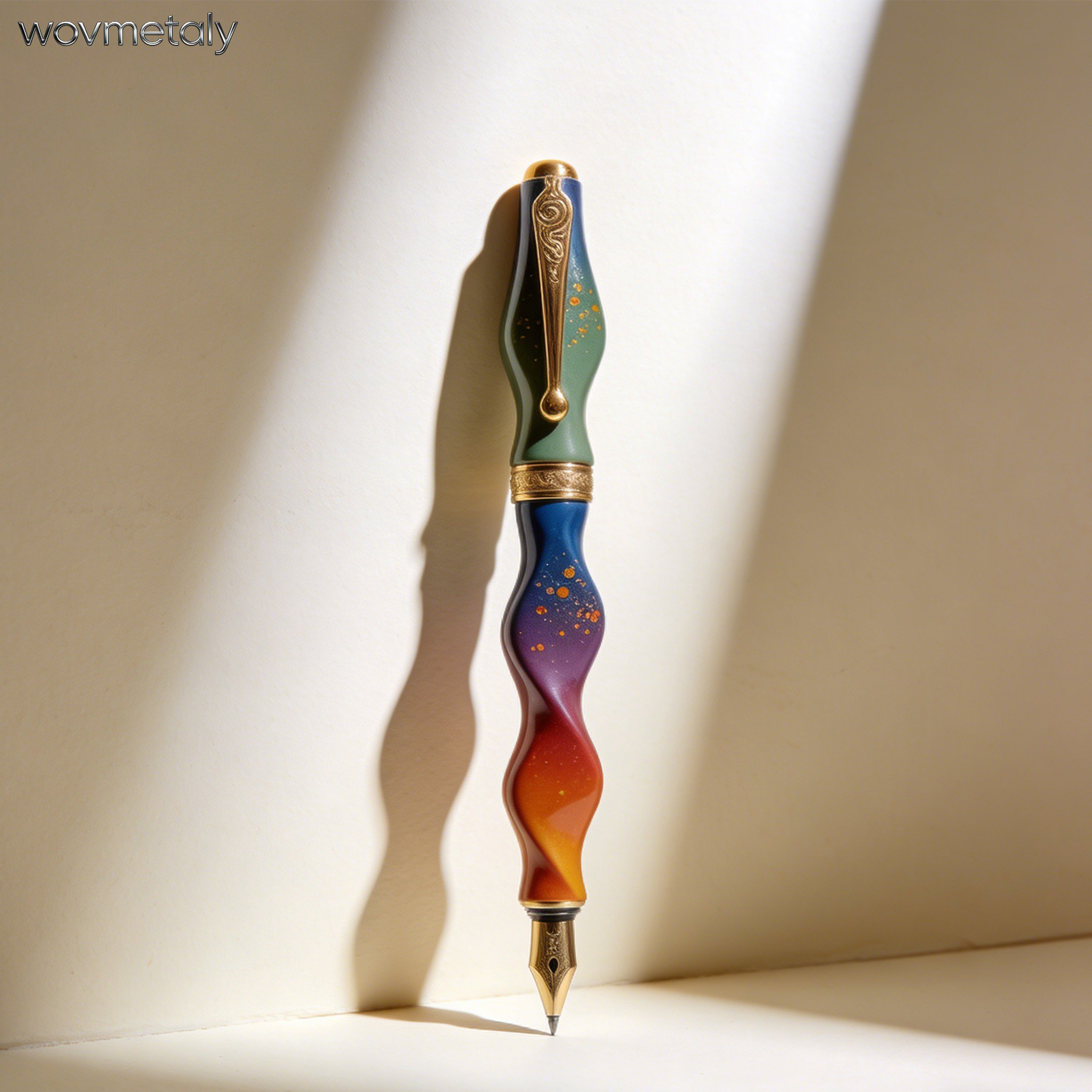 ปากกาหมึกซึมแบบใช้หมึกโดยตรง (แพ็ค 5 ด้าม)