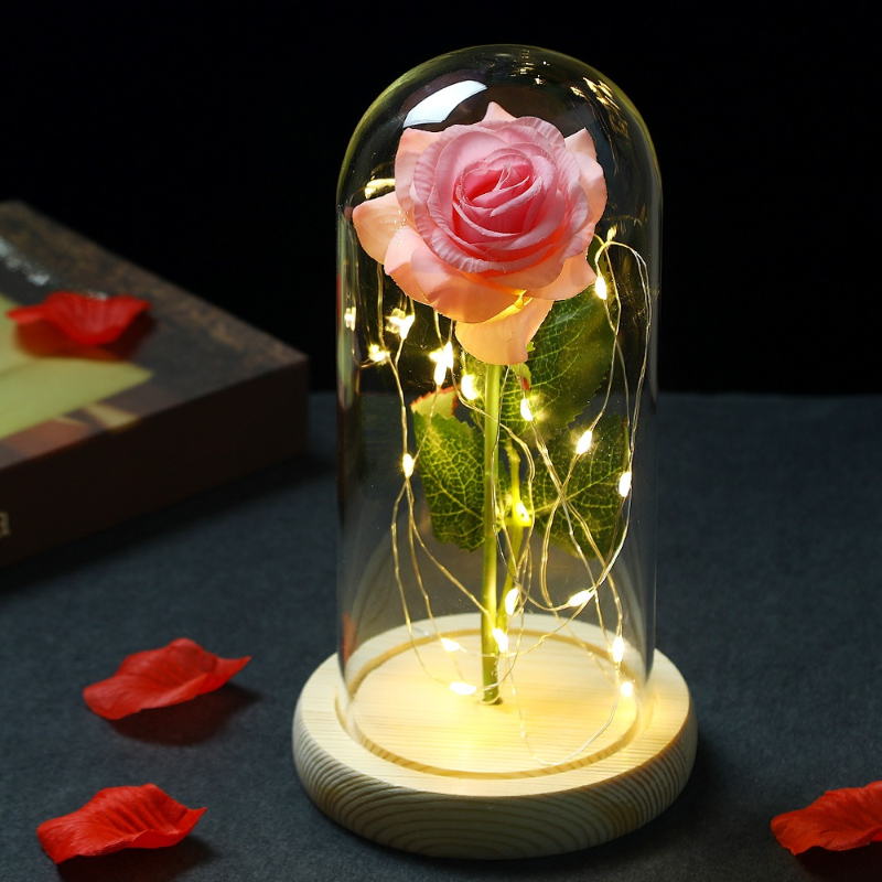 Rose lamp