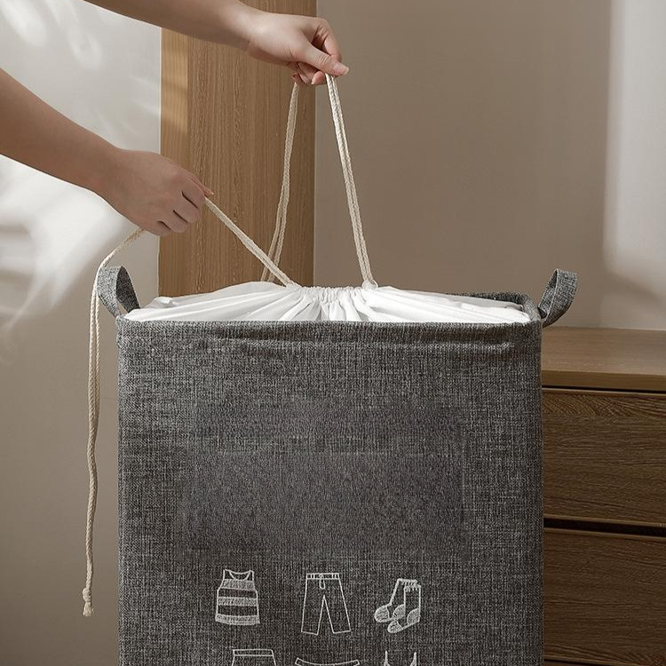 巨無霸布藝棉被衣物收納筐