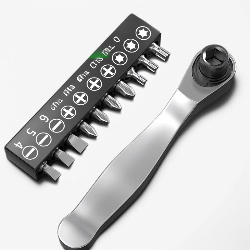 보련라쳇세트 퀵양용 미니비트 십자 양방향 정역드라이버