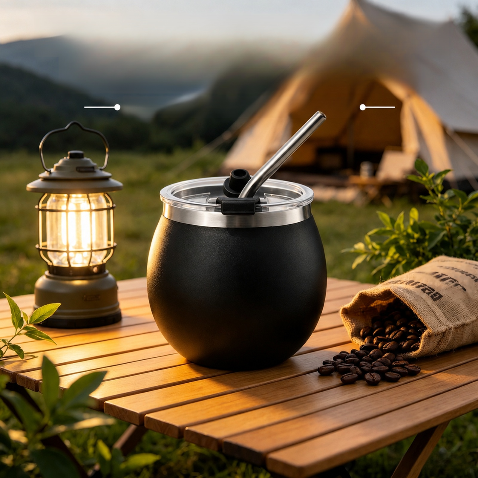 304 Stainless Steel Portable Mini Mate Cup