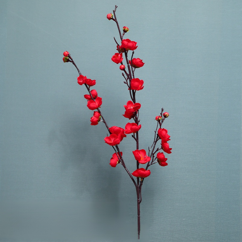 Artificial plum blossom branches