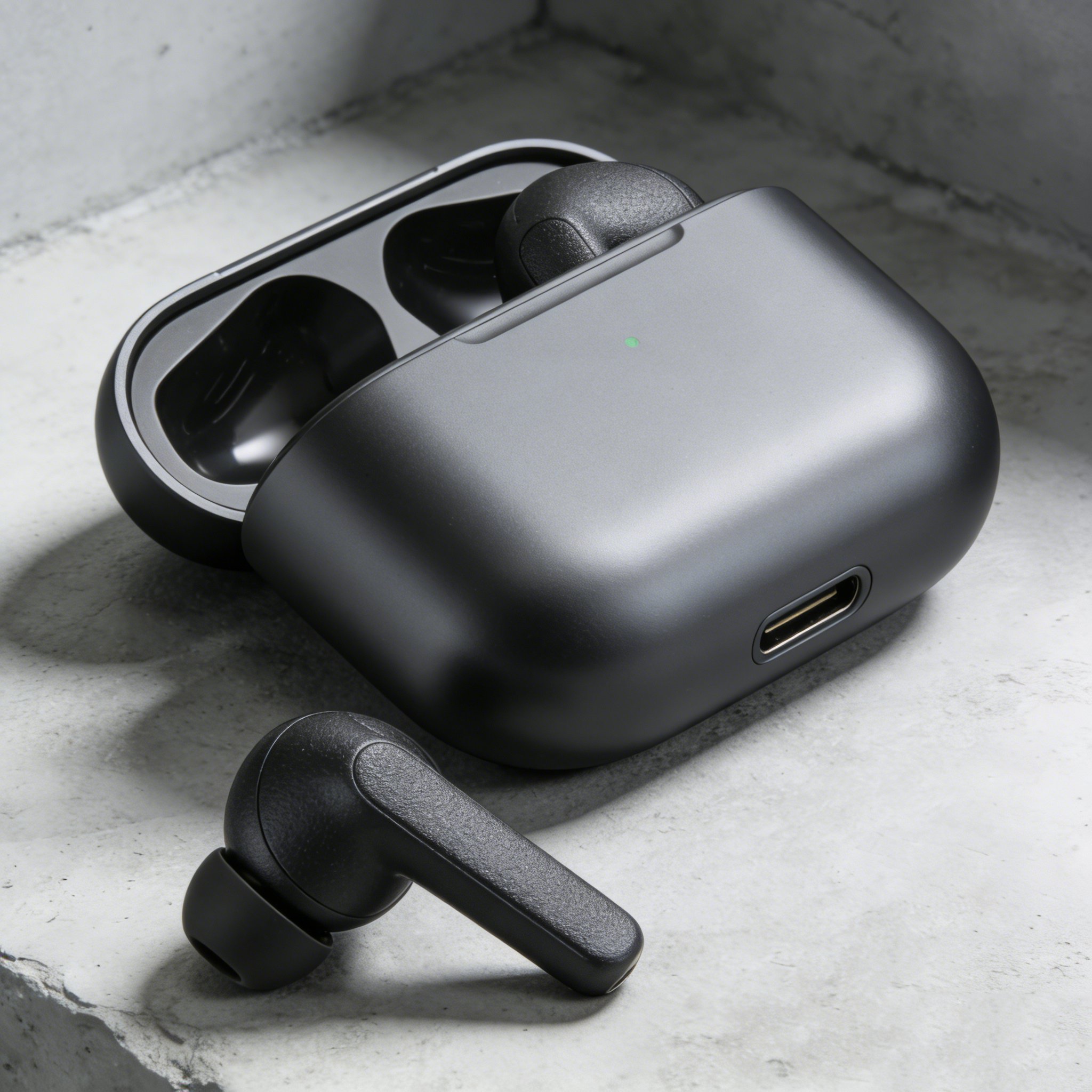 ワイヤレスBluetoothイヤホン本体画像