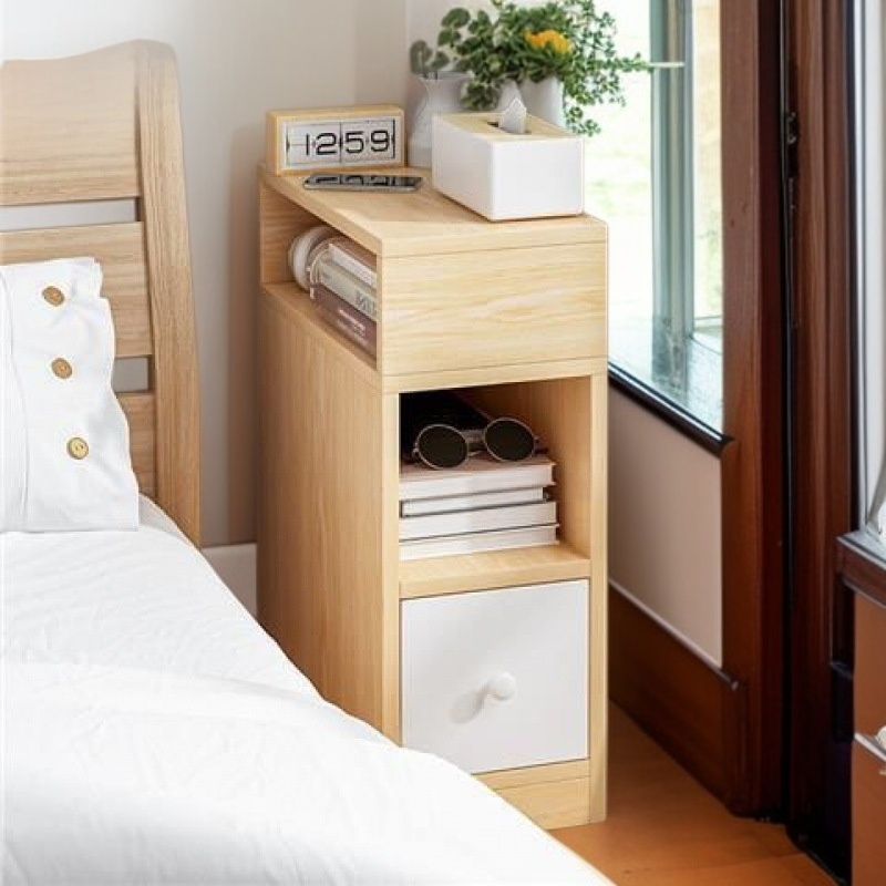 미니멀한 디자인의 다기능 수납 가구