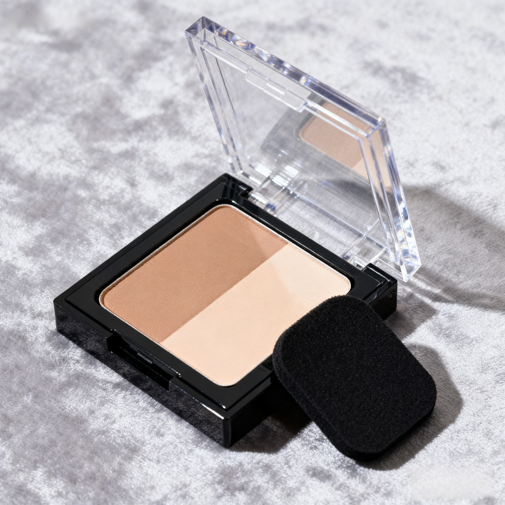 Delonira  Konturpalette mit zweifarbigen matten Highlights zum Aufhellen des Gesichts