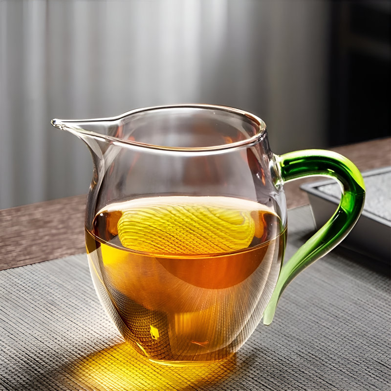 耐热玻璃茶过滤器公道杯功夫茶组