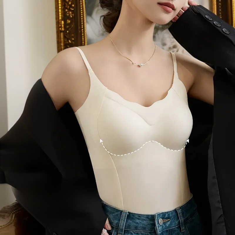 항균 소프트 리프팅 나시 나시 여밈 데일리룩 포인트 소프트 버팀목 패드 포함