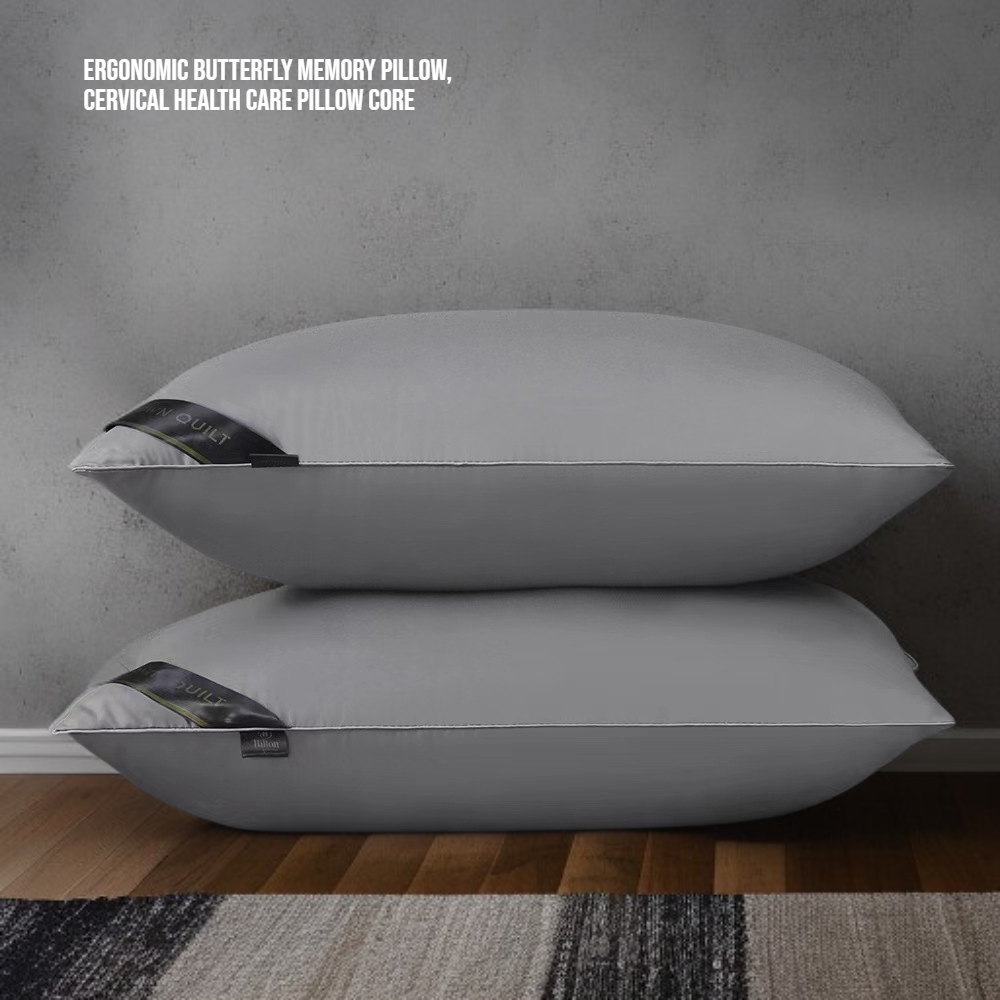  Luxury Hilton-Style Pillow Pair for Home & Guesthouse - Wholesale Gift Set