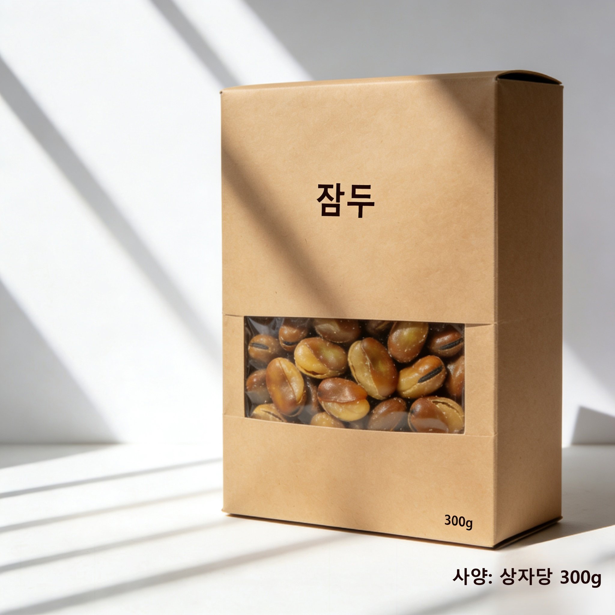 바삭하고 고소한 누에콩 클로즈업