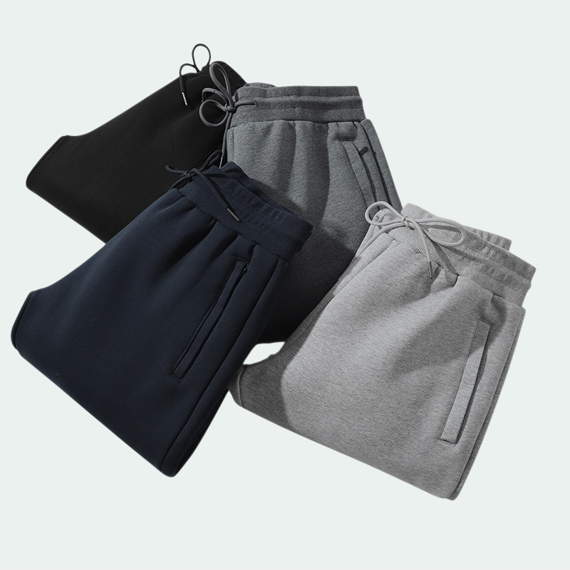 抽繩休閒褲 保暖性強 寬鬆 運動舒適 休閒寬褲
